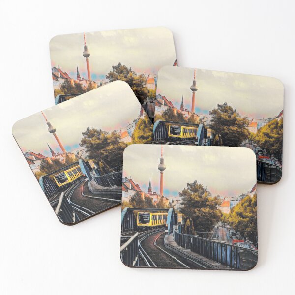 Item preview, Berlin Cityscape designed and sold by Sofia-Draws.