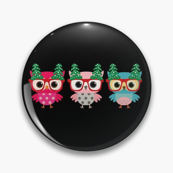 Item preview, Owl Babies Celebrating Christmas designed and sold by Pearl-Island.
