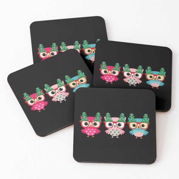 Item preview, Owl Babies Celebrating Christmas designed and sold by Pearl-Island.