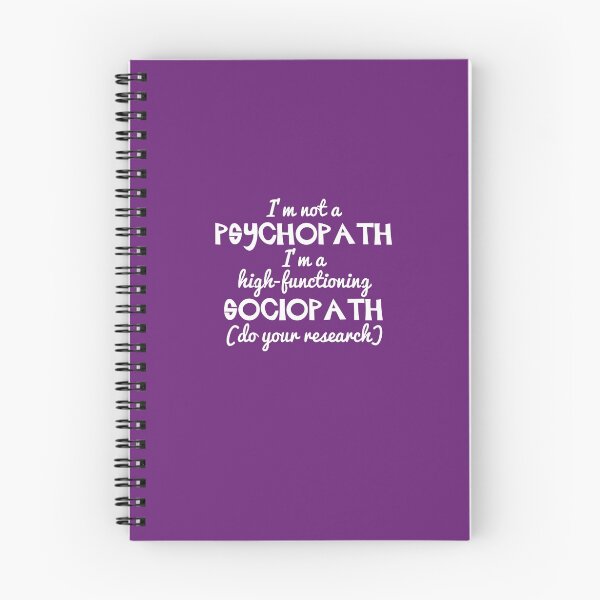 Item preview, I'm Not A Psychopath I'm High-Functioning Sociopath designed and sold by AlwaysAwesome.