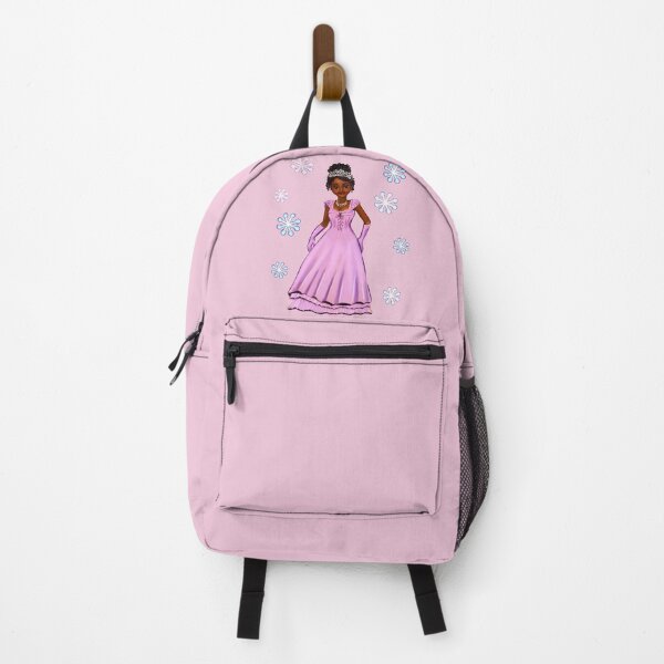Item preview, Princess Coco in purple / lavender among snowflakes   ! beautiful  black girl with Afro hair, brown eyes and dark brown skin. Hair love ! designed and sold by Artonmytee.