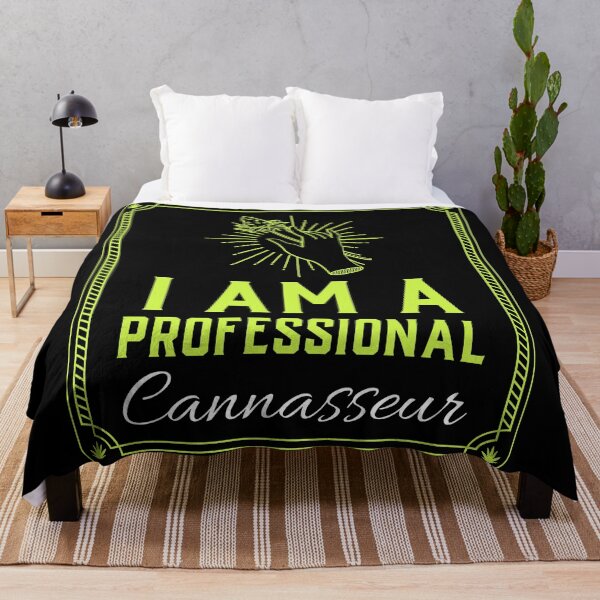 Item preview, I Am a Professional Cannasseur designed and sold by Paula Helit.