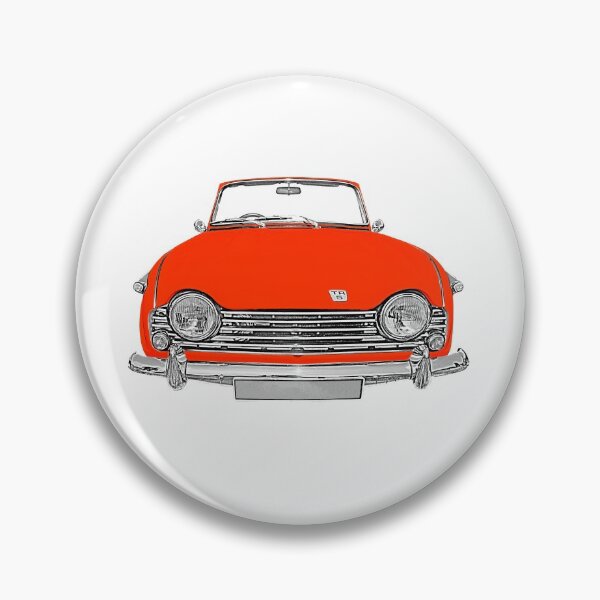Item preview, Triumph TR5 classic car red designed and sold by soitwouldseem.