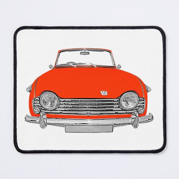 Item preview, Triumph TR5 classic car red designed and sold by soitwouldseem.