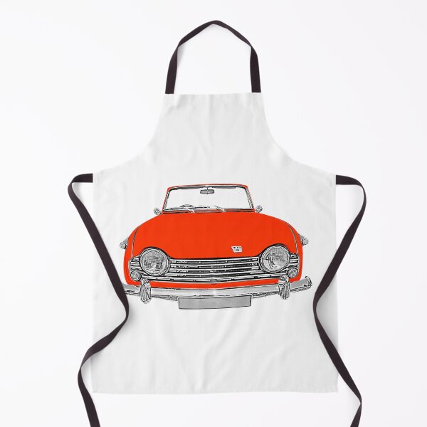 Item preview, Triumph TR5 classic car red designed and sold by soitwouldseem.