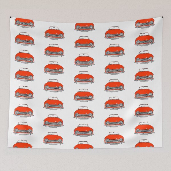 Item preview, Triumph TR5 classic car red designed and sold by soitwouldseem.