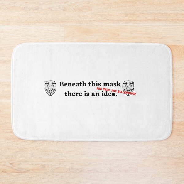Item preview, Beneath this mask there is an idea designed and sold by RareLoot19.