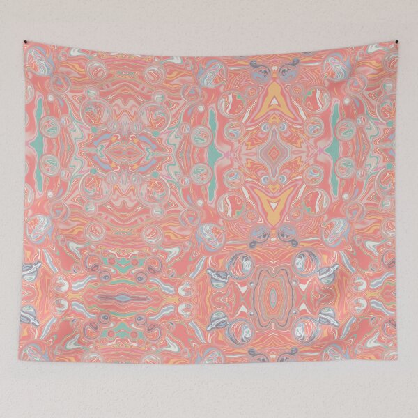 Item preview, Rorschach soft soda | liquid pour | marble art designed and sold by Amanda Ozga.