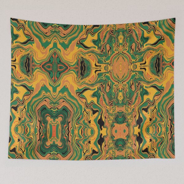 Item preview, Rorschach seventy | liquid pour | marble art designed and sold by Amanda Ozga.