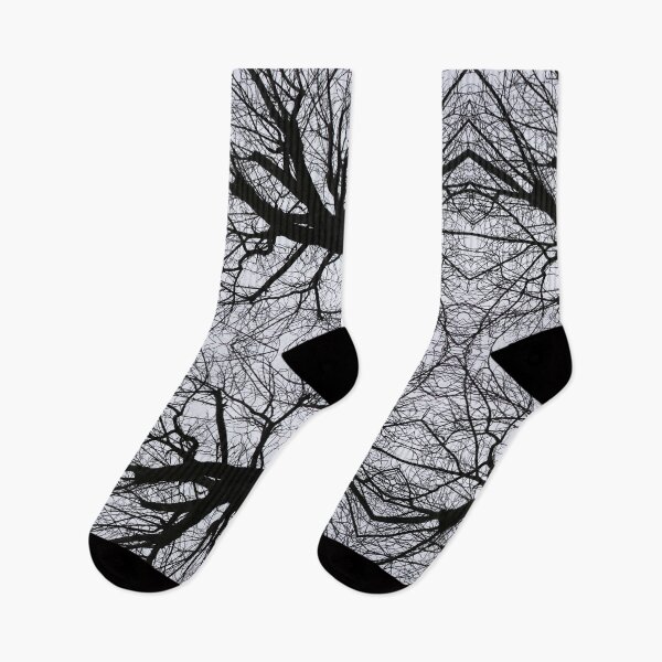 Item preview, Black and white trees pattern designed and sold by Bigika.
