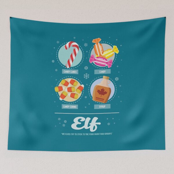 Item preview, Elf - Alternative Movie Poster designed and sold by MoviePosterBoy.