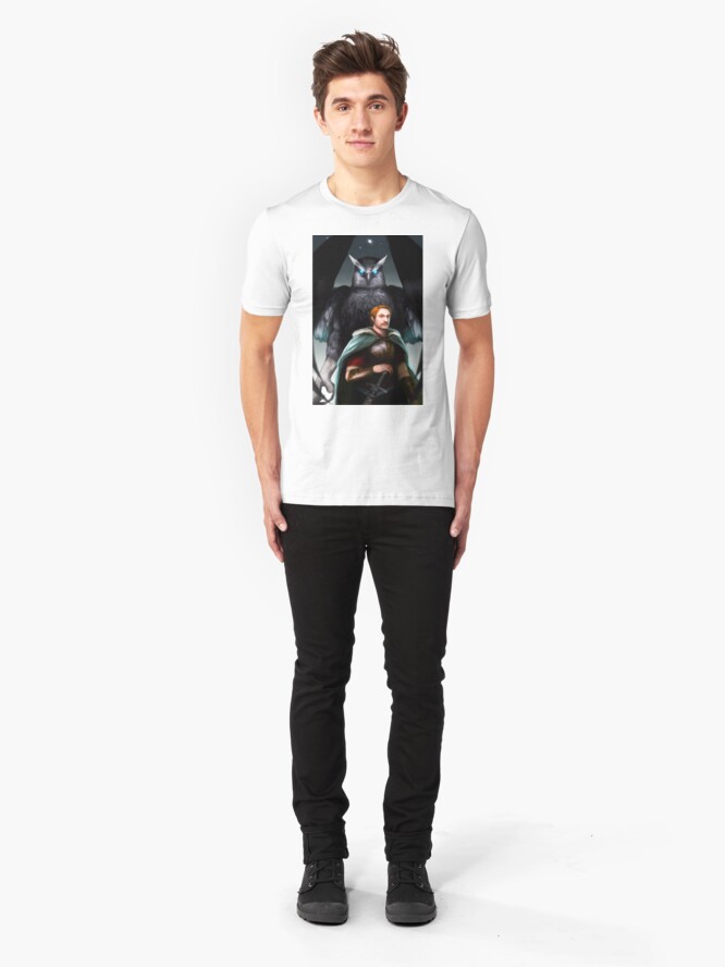 Alternate view of The Last Guard Cover Art Slim Fit T-Shirt