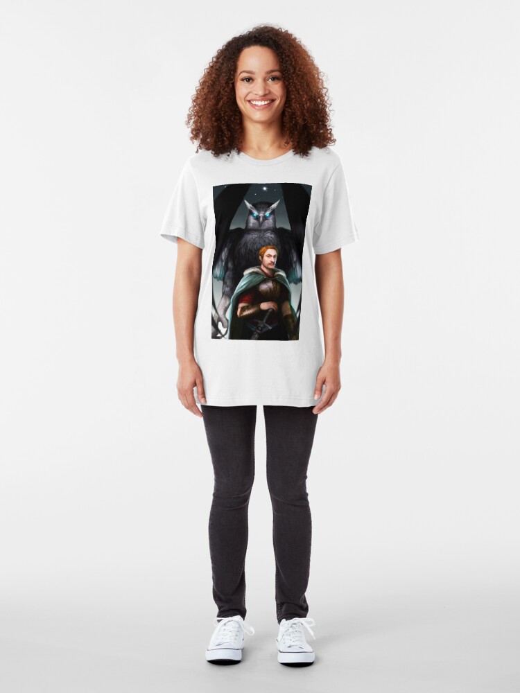Alternate view of The Last Guard Cover Art Slim Fit T-Shirt