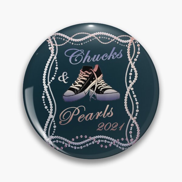 Item preview, Chucks Pearls Kamala Harris American designed and sold by RachelCine.