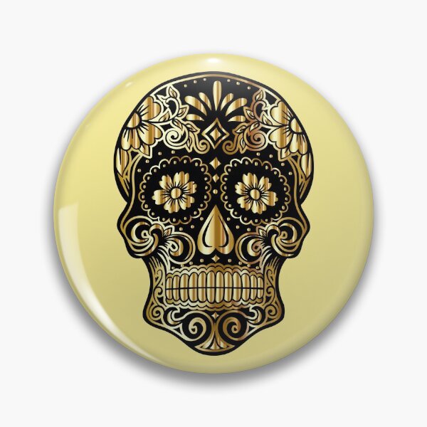 Item preview, Dia de los Muertos Calavera Dorada  designed and sold by RakelMacc.