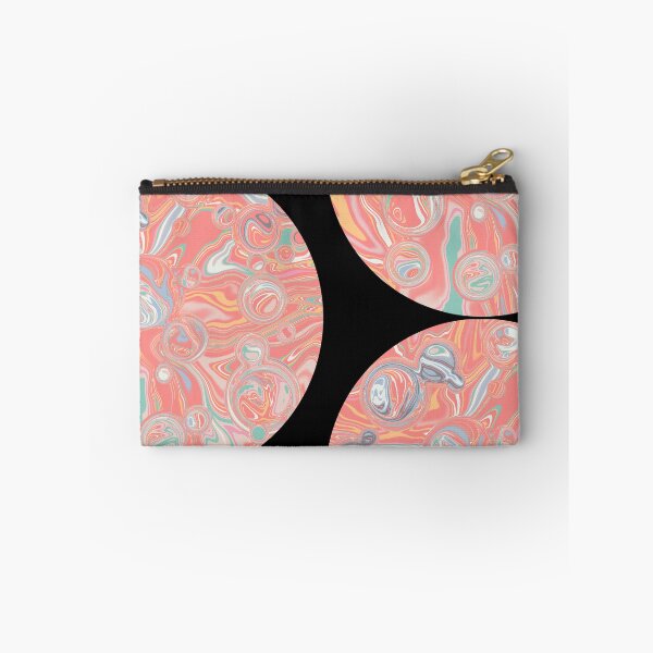 Item preview, soft soda circle | paint pour | marble art designed and sold by Amanda Ozga.