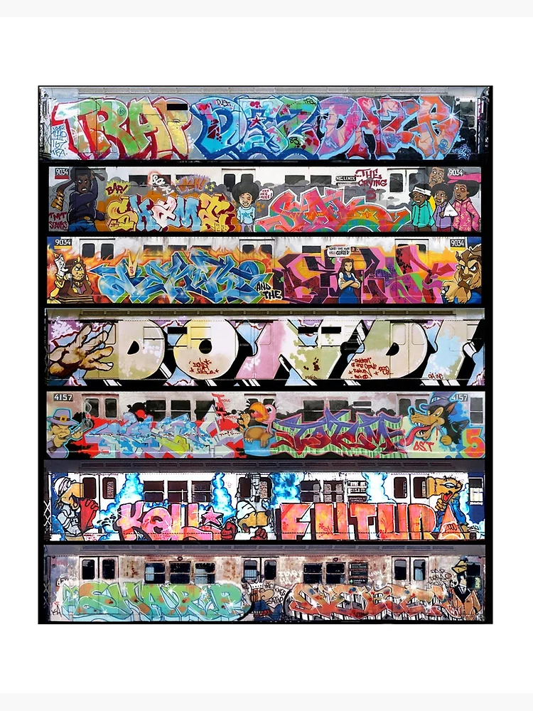 New York Subway graffiti