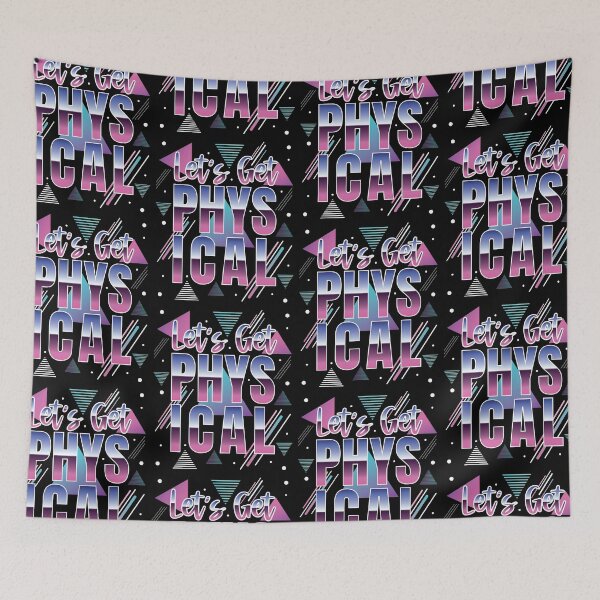 Item preview, Lets Get Physical 80s Fitness Gym Workout Costume designed and sold by GravitiTees.