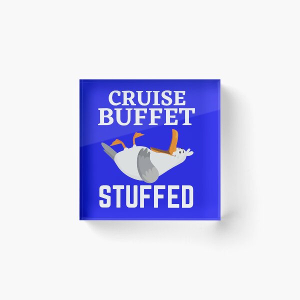 Item preview, Cruise boat holiday buffet stuffed designed and sold by PinkArtDesigns.