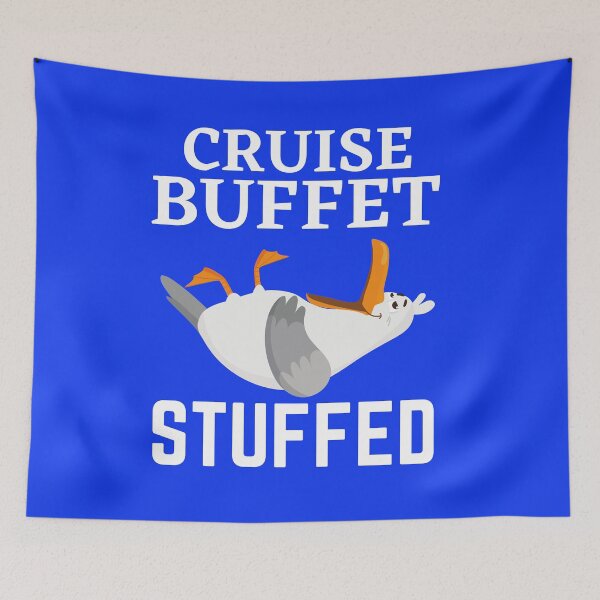 Item preview, Cruise boat holiday buffet stuffed designed and sold by PinkArtDesigns.