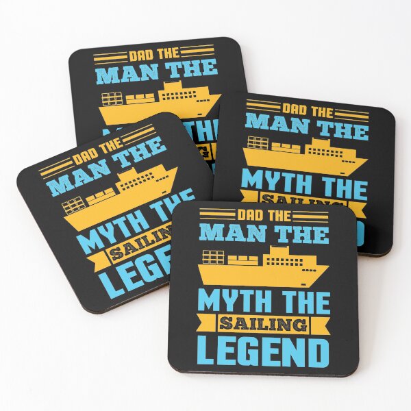 Item preview, Dad The Man The Myth The Sailing Legend designed and sold by Gevover.