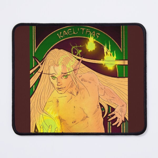 Item preview, Fanart: Tarot card in Art Nouveau style: The Sun, Kael'thas designed and sold by AlexaelArtworks.