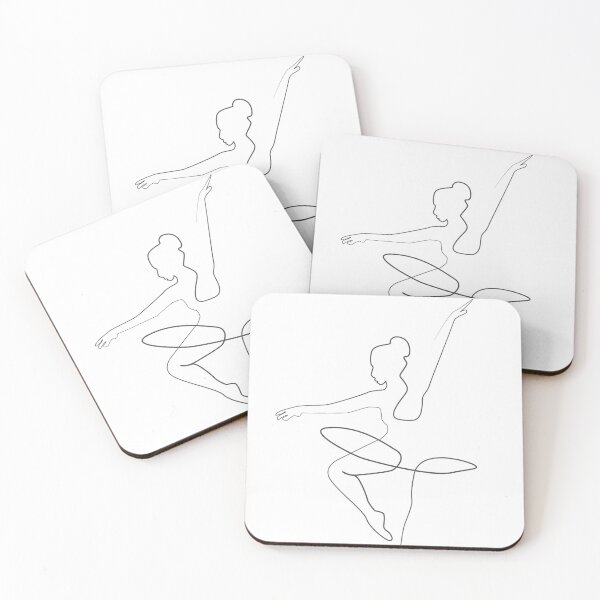 Item preview, Ballerina Line Art Female designed and sold by peterondesign.