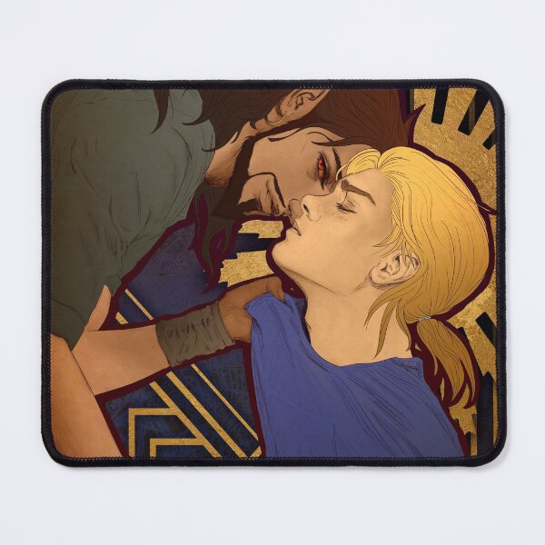 Item preview, Fanart: Wrathion & Anduin in Art Deco style designed and sold by AlexaelArtworks.