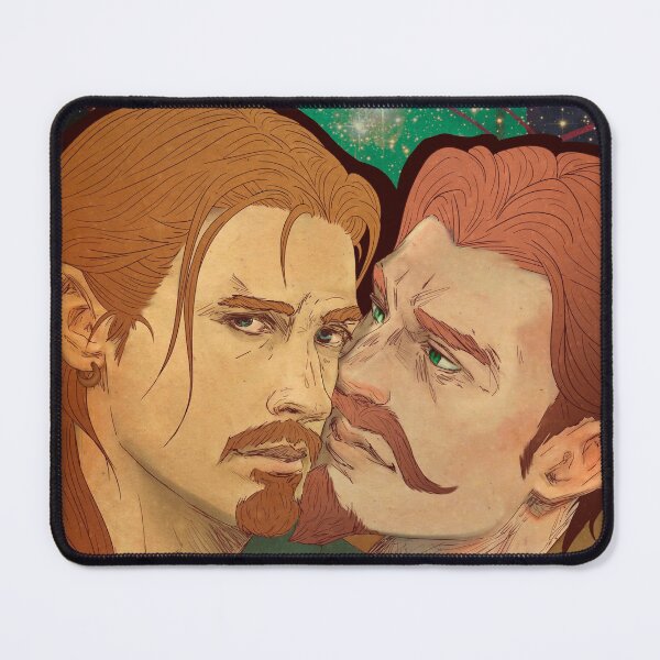 Item preview, Flynn Fairwind & Mathias Shaw in Art Nouveau style designed and sold by AlexaelArtworks.