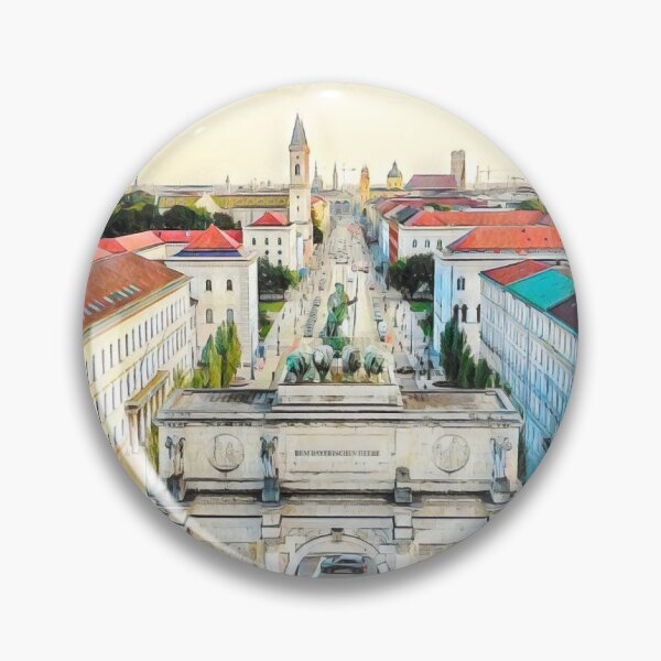 Item preview, Munich City designed and sold by Sofia-Draws.