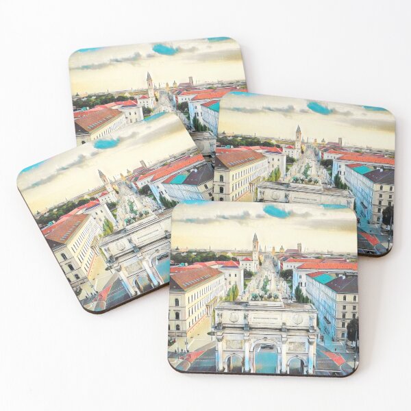 Item preview, Munich City designed and sold by Sofia-Draws.