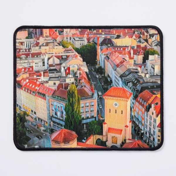 Item preview, Munich Cityscape designed and sold by Sofia-Draws.