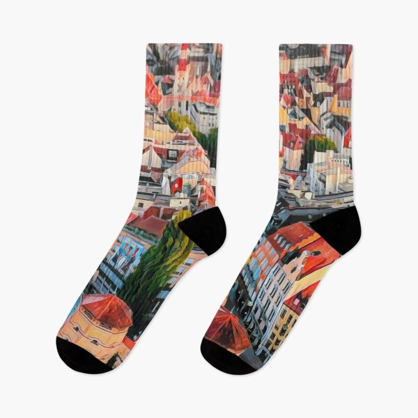 Item preview, Munich Cityscape designed and sold by Sofia-Draws.