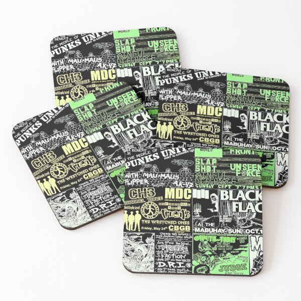 Item preview, Old School Punk Flyers #1 designed and sold by K-Vandal.