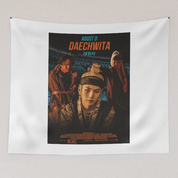 Item preview, Agust D Daechwita movie poster Classic designed and sold by particularpro.