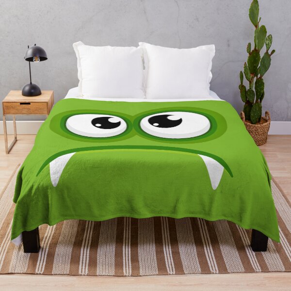 Item preview, Funny and cute monster face express designed and sold by Marie Young.