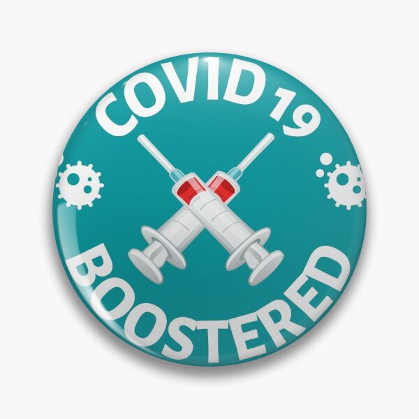 Item preview, Covid 19 Boostered - Covid 19 Vaccinated and Boostered People - Covid Vaccine and Booster designed and sold by CaitU.