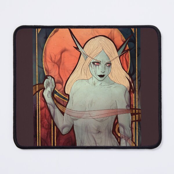 Item preview, Fanart: Tarot card in Art Nouveau style: Death, Sylvanas designed and sold by AlexaelArtworks.