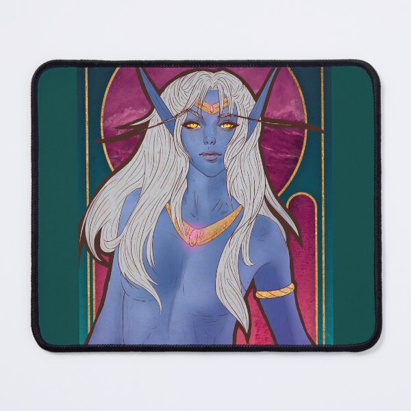 Item preview, Fanart: Tarot card in Art Nouveau style: The Empress, Azshara designed and sold by AlexaelArtworks.