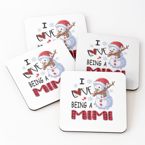 Item preview, I LOVE BEING A Mimi Snowman Dabbing Christmas Lover designed and sold by louloapadilla.