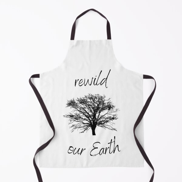 Item preview, Rewild Our Earth Rewilding Conservation (Black Text) designed and sold by chloeinca.