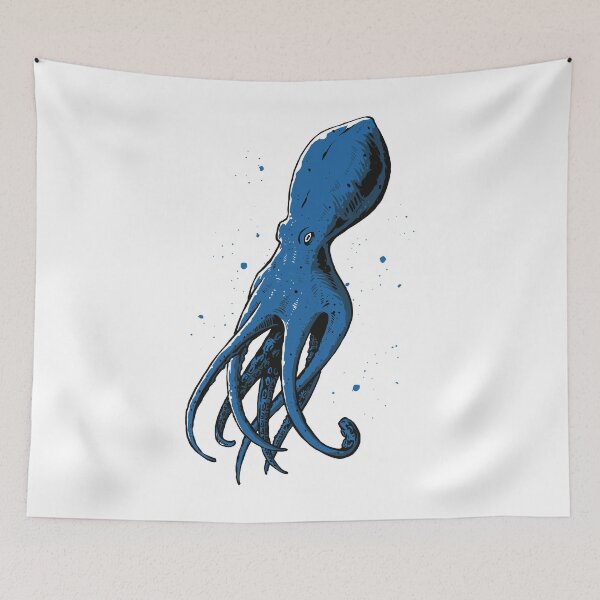 Item preview, Giant Blue Octopus designed and sold by Vector Scout Lab.