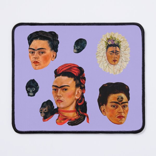 Item preview, The Many Faces of Frida (with some monkeys) designed and sold by Artaxias_Designs.