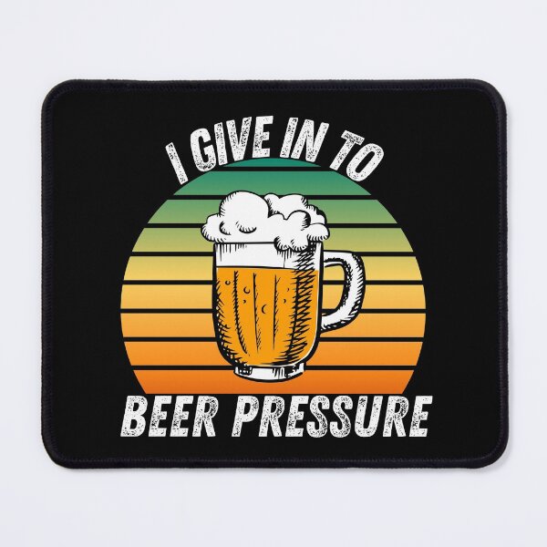 Item preview, Vintage Sunset I Give in to Beer Pressure - Funny Beer Puns - Gift for Beer Lovers who like alcoholic jokes designed and sold by CaitU.
