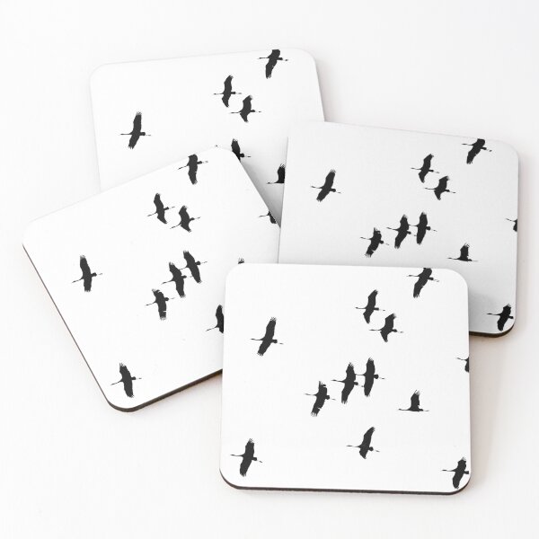 Item preview, Shadows against the sky. Eurasian crane transparent designed and sold by Jouko Lehto Photography.