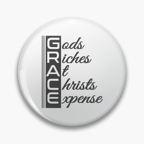 Item preview, Christian Design - Grace, Gods Riches at Christs Expense designed and sold by simplydesignart.