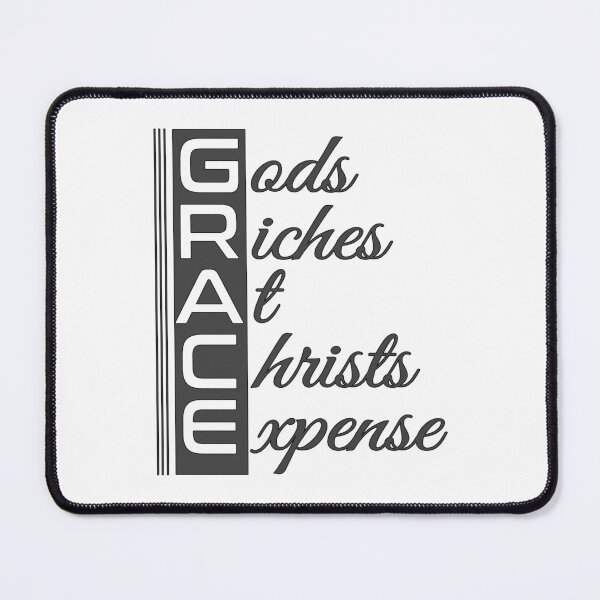 Item preview, Christian Design - Grace, Gods Riches at Christs Expense designed and sold by simplydesignart.