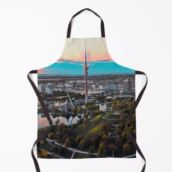 Item preview, Munich City Skyline designed and sold by Sofia-Draws.