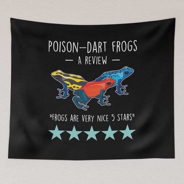 Item preview, Poison Dart Frog Review designed and sold by Clara Hollins.