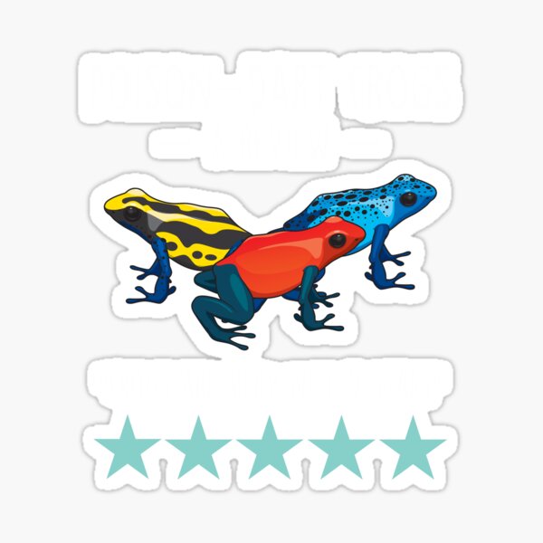 Item preview, Poison Dart Frog Review designed and sold by Clara Hollins.